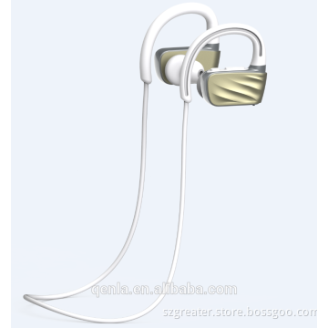 2017 New ipx7 waterproof Bluetooth stereo earbuds manufacture,In-ear sport style Bluetooth headphones for swimming